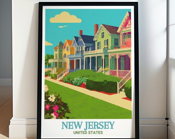 New Jersey Prints Cape May Travel Posters Cape May Art Collection New Jersey Cape May Travel Art
