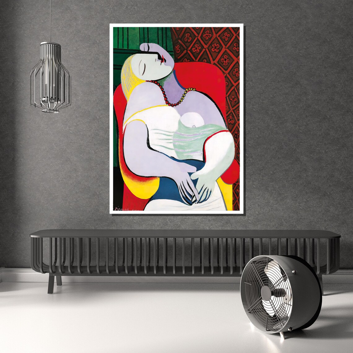 Pablo Picasso Le Reve Sleeping Woman Classic Art Master Poster - Image 4