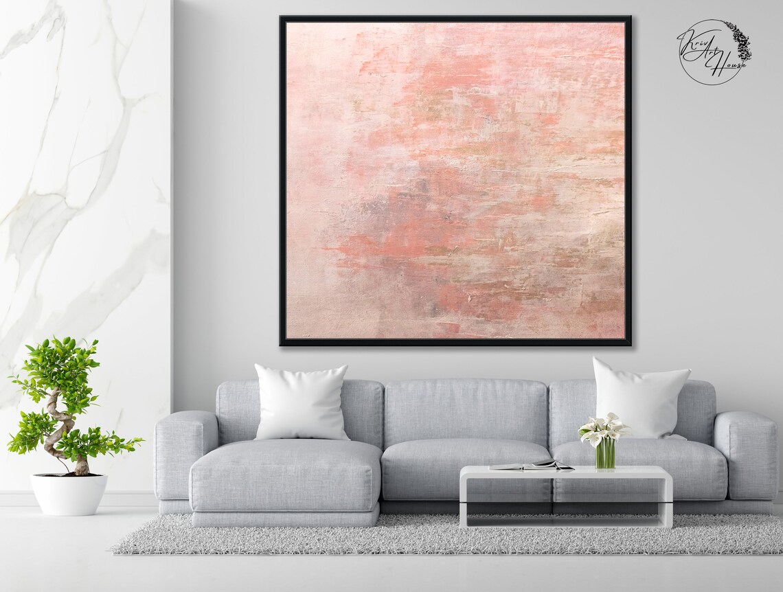 Abstract Painting, Large Oversized Wall Art Print - Image 3