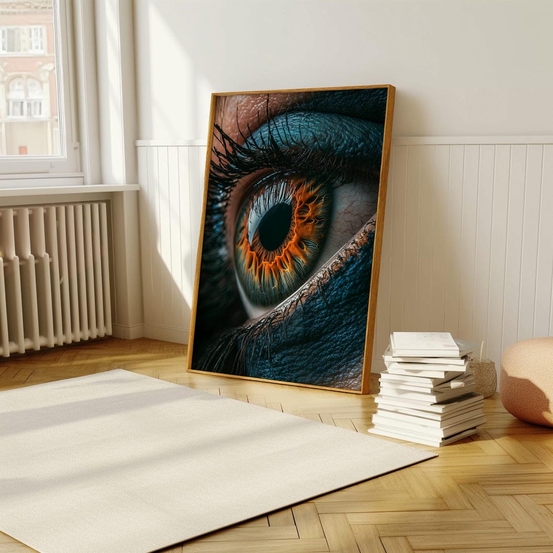 Mesmerizing Iris Artwork Detailed Eye Poster Captivating Realism For Bold Interior Design Enthusiasts - Image 5