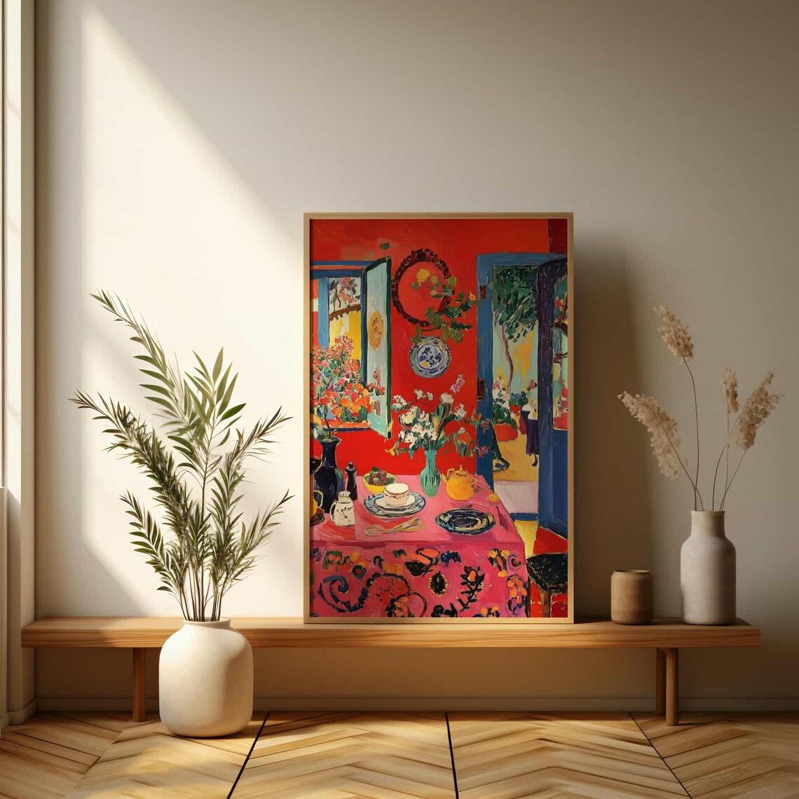 Fauvist Interior Kitchen Wall Poster Art Print - Image 3