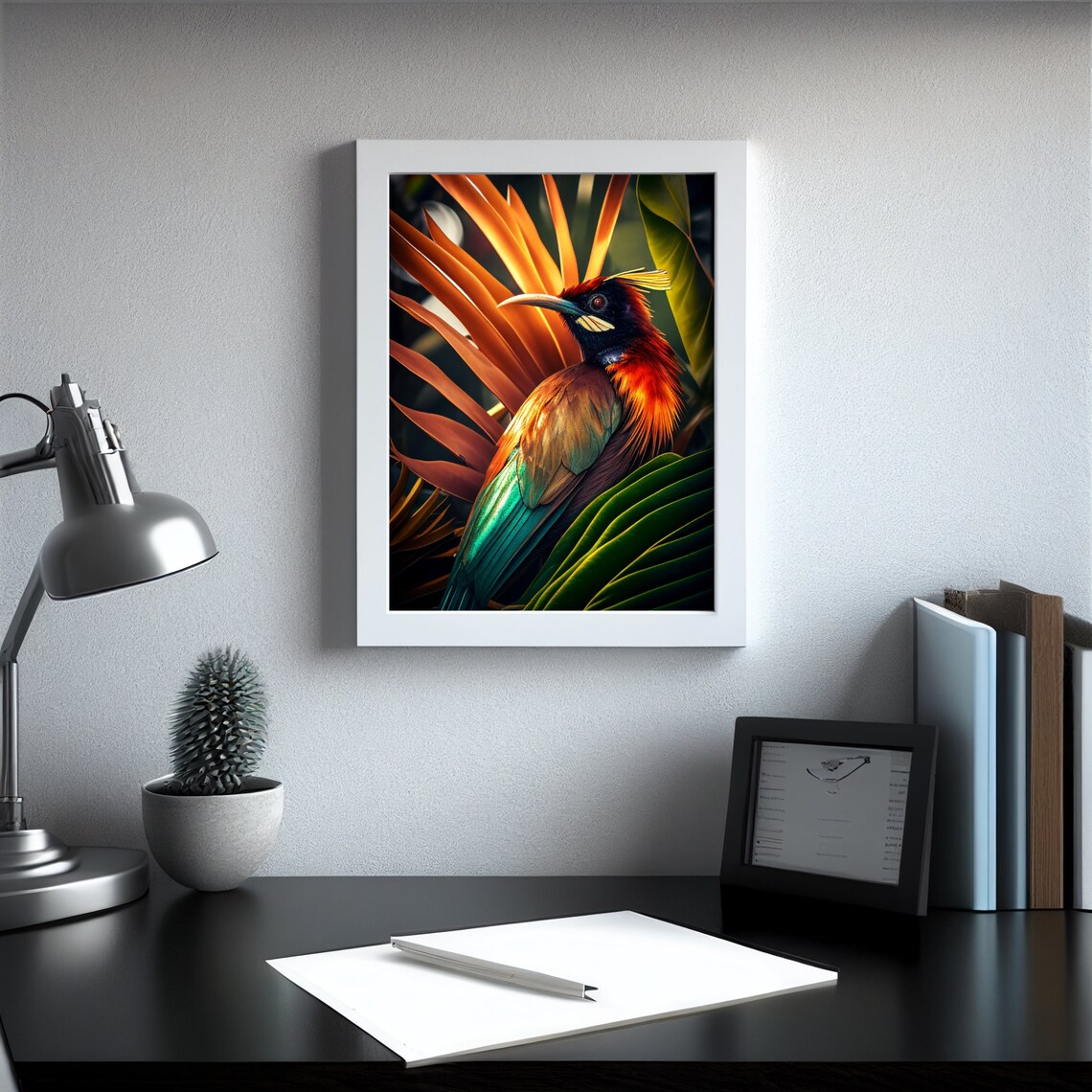 Bird Of Paradise Tropical Modern Home Decor - Image 3