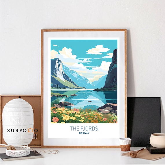 Norway Fjords Scandinavian Mountain Landscape