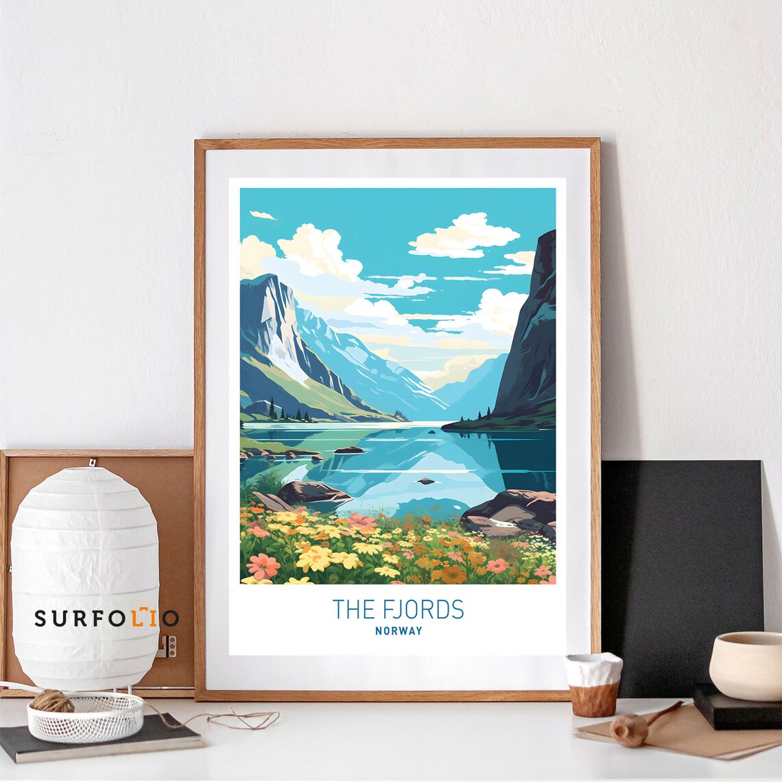 Norway Fjords Scandinavian Mountain Landscape