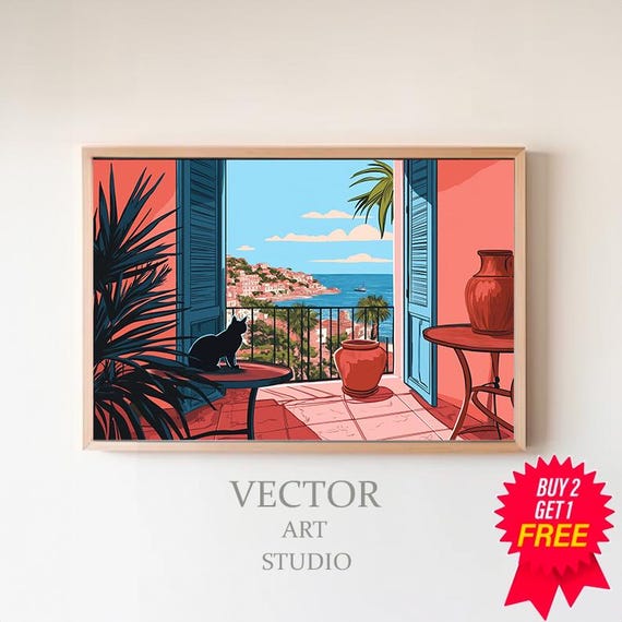 Henri Matisse Poster Farbfrohe Wandkunst Als Matisse Print Matisse Kunstdruck Moderner Horizontaler Kunstdruck Matisse Museum Print