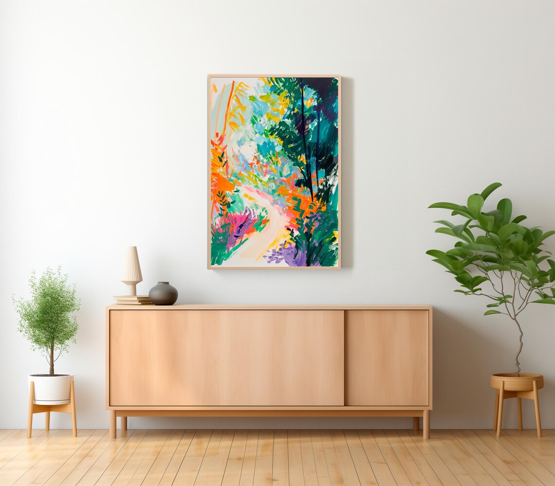 Matisse-Inspired Landscape at Collioure Art Print - Image 2