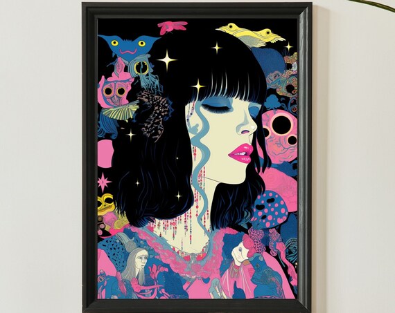 Rita Unique Canvas Art Print