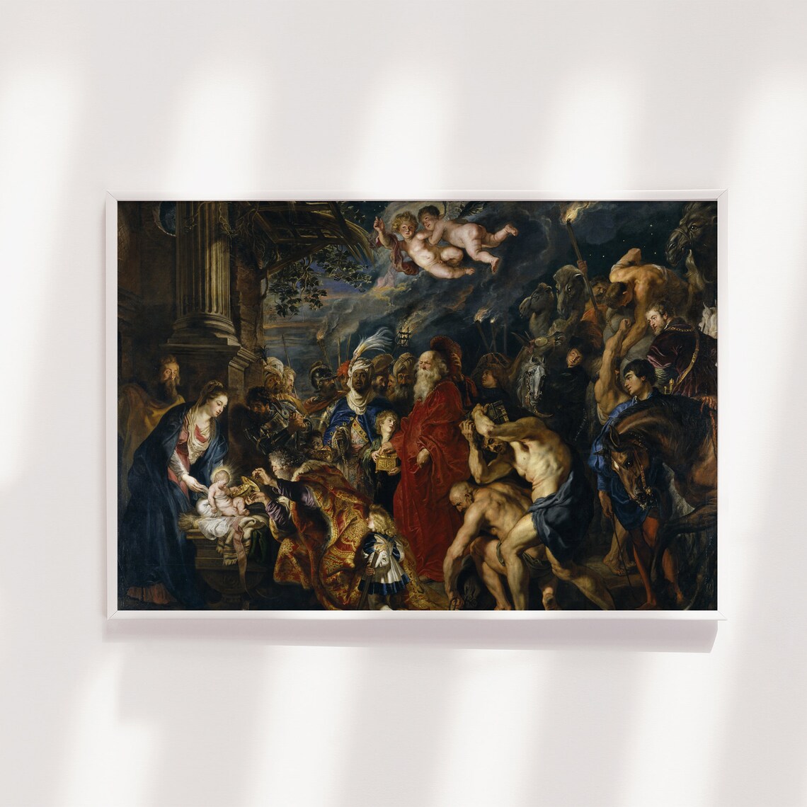 Peter Paul Rubens Adoration Of The Magi 1629 Baroque Art Poster