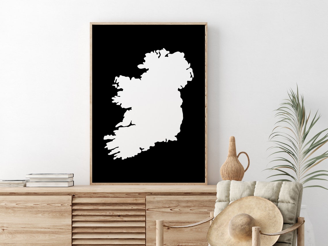 Ireland Map Print, Irish Wall Art Gift - Image 2