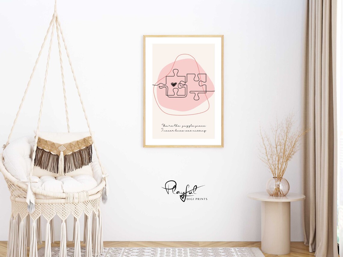 Love Letter Modern Minimalist Gallery Art - Image 3