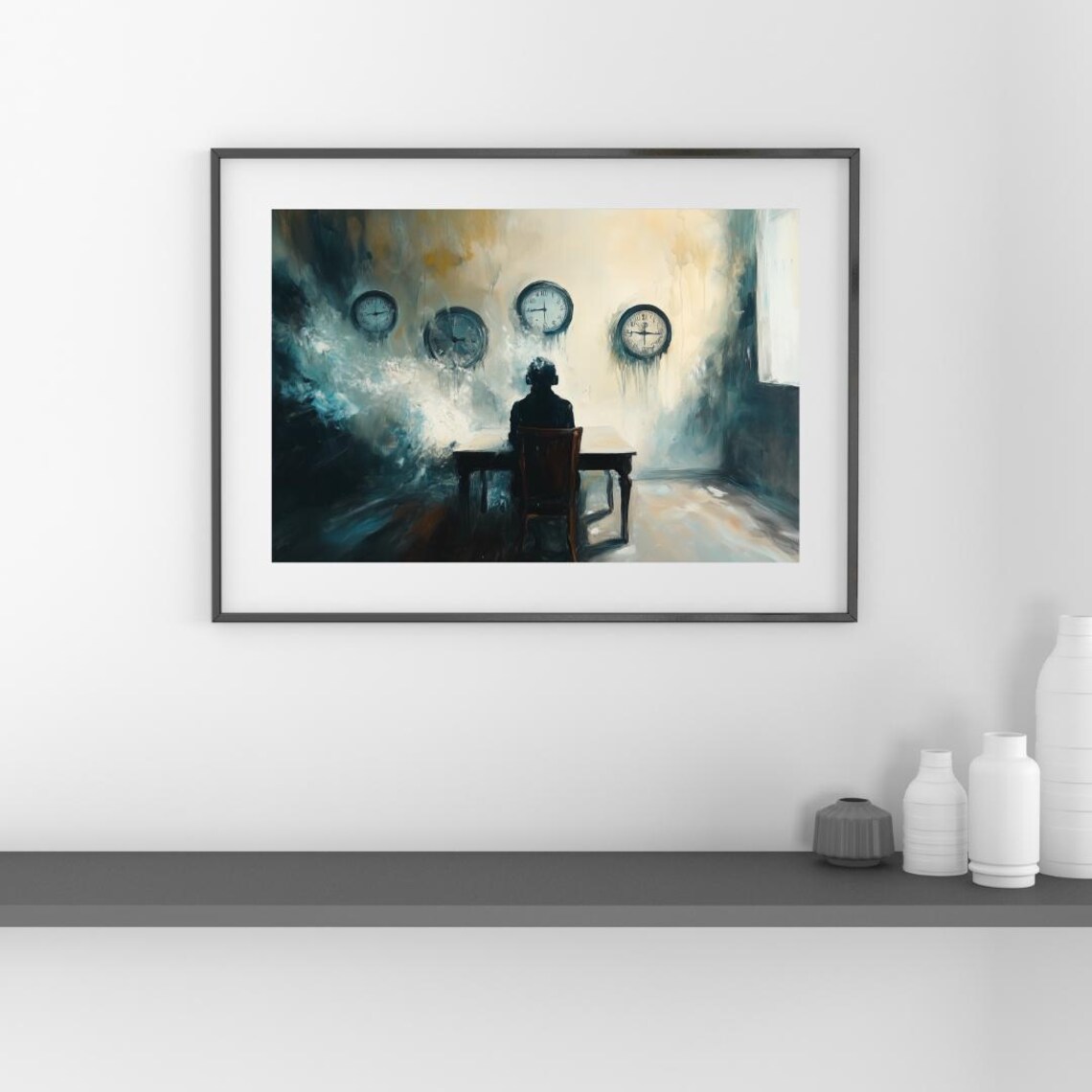 The Waiting Room, Surreal Conceptual Art - Image 4