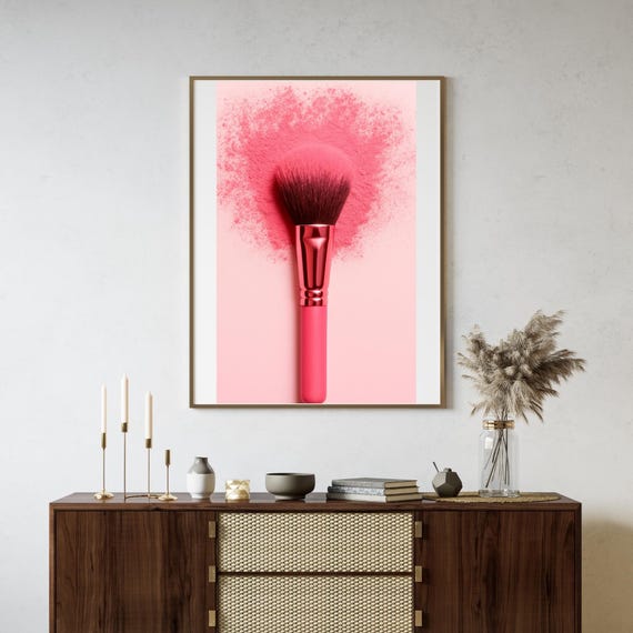 Fashion Print Professional Beauty Salon Poster Luxury Studio Decor Makeup Wall Art Artist Industry Artmakeup