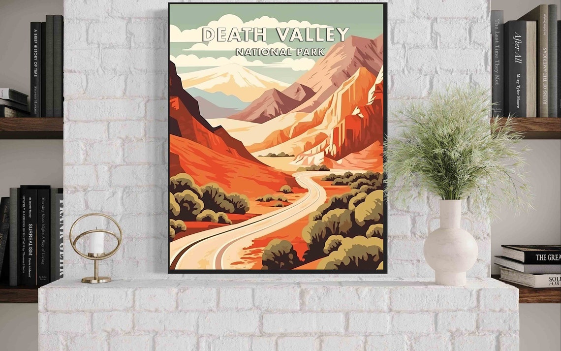 Denali National Park Alaska Golden Sunset Mountains River Poster - Image 2