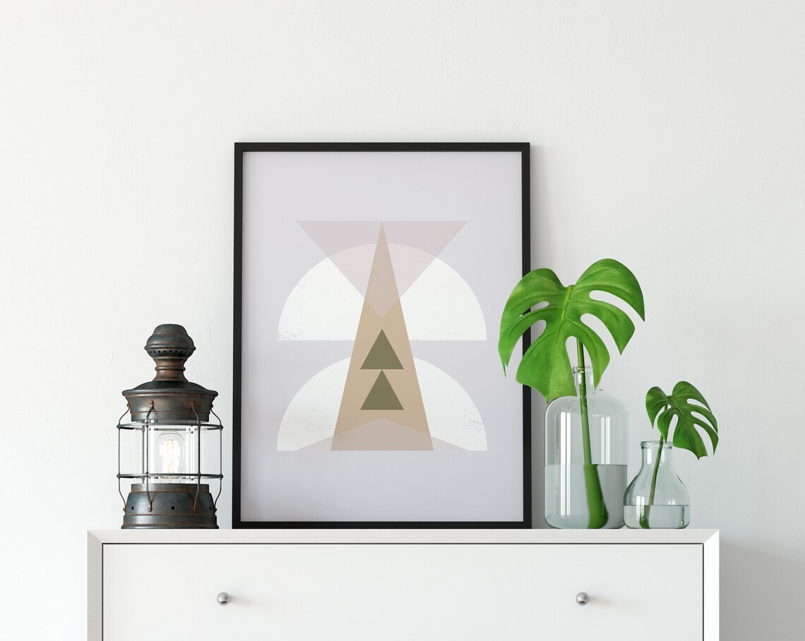 Wall Art Instant Scandi Wall Art Print Minimalist Print Scandinavian Wall Art Art Minimalist - Image 2