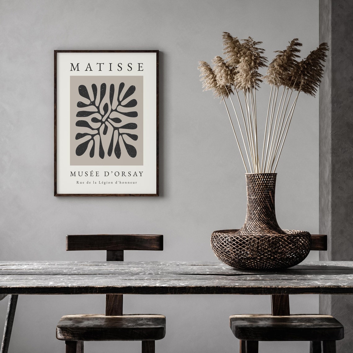 Matisse Print Boho Wall Art Henri Matisse Prints Boho Print Wall Art Print Instant Matisse Boho Minimalist Print - Image 4