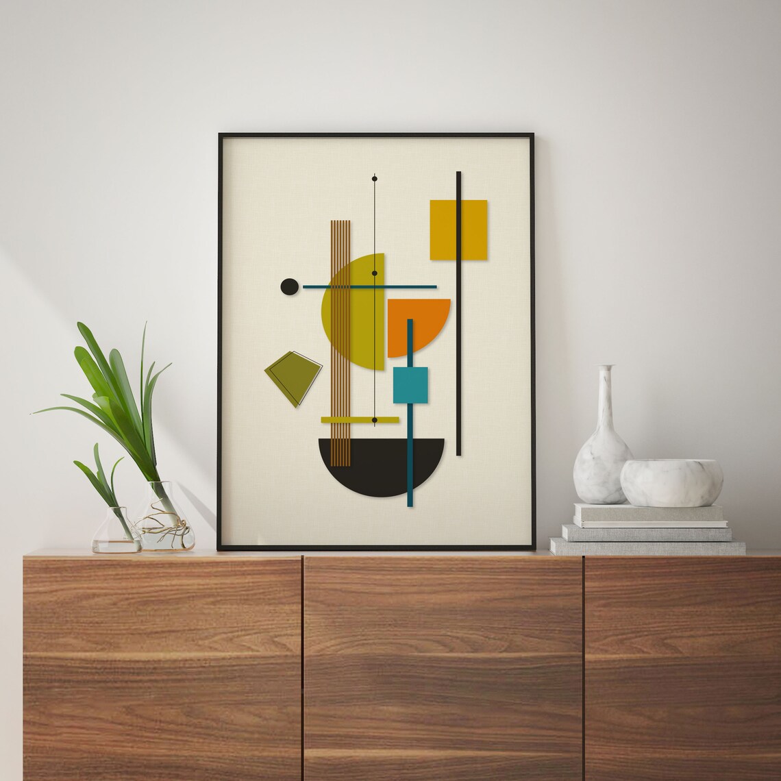 Mid Century Modern Retro Art Print, Mid Century Decor - Image 2