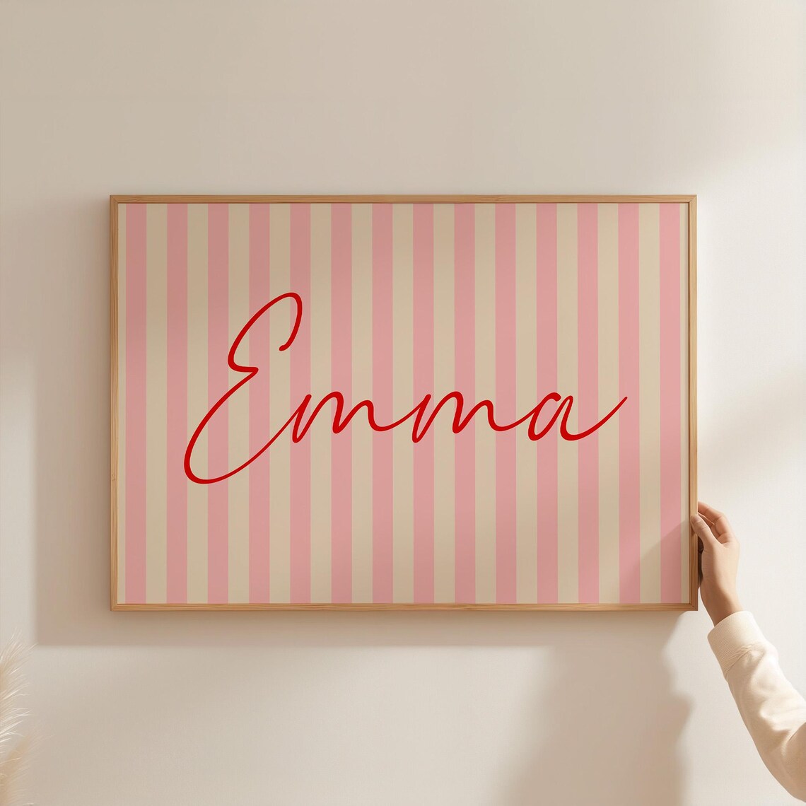 Personalized Custom Initial Name Wall Art Print