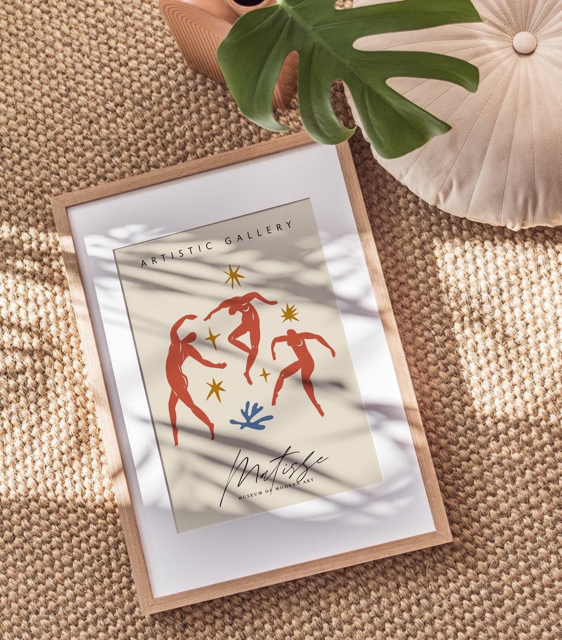 Matisse Terracotta Dancing Figures Exhibition Artistic Gallery Poster - Image 3