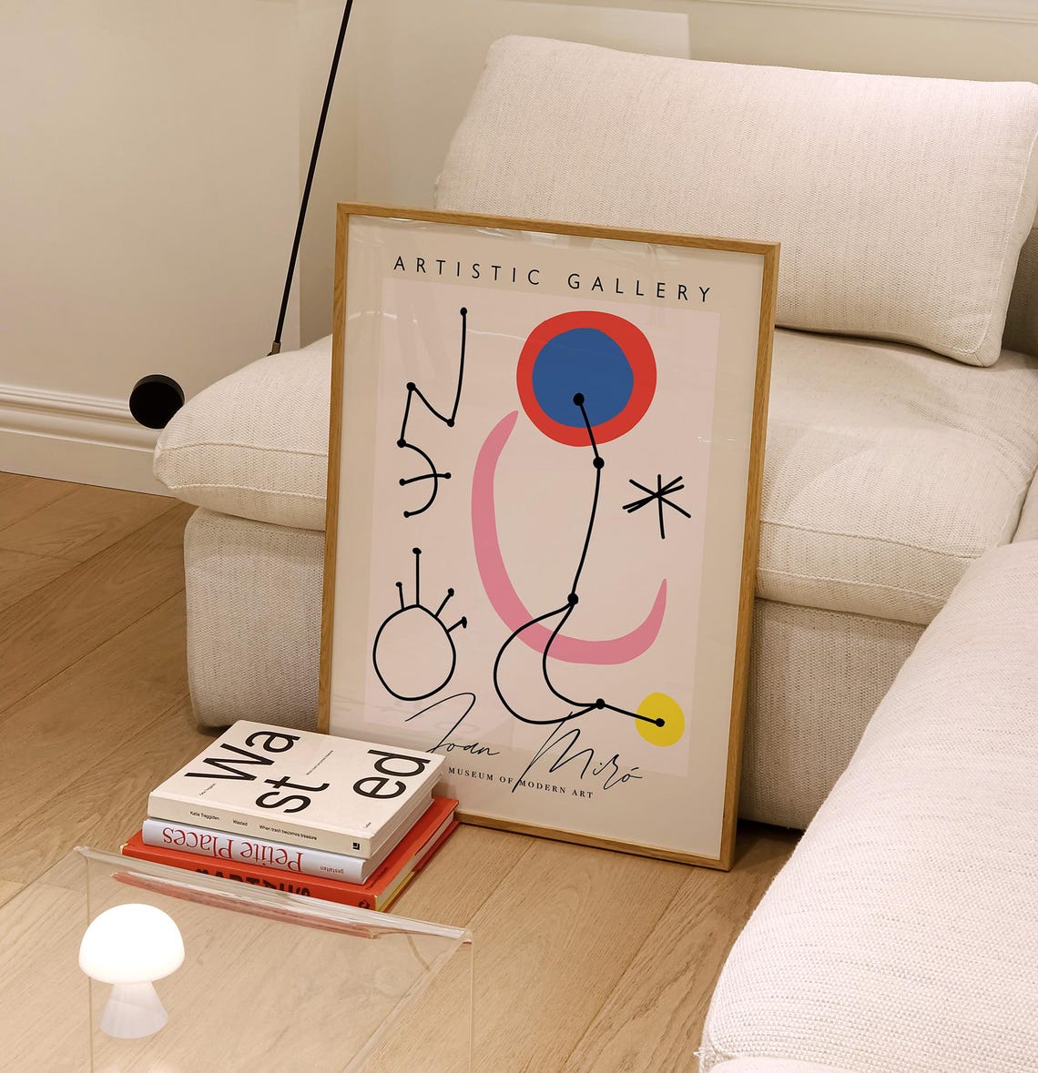 Joan Miro Abstract Exhibition Gallery Modern Art Museum Poster - Image 4