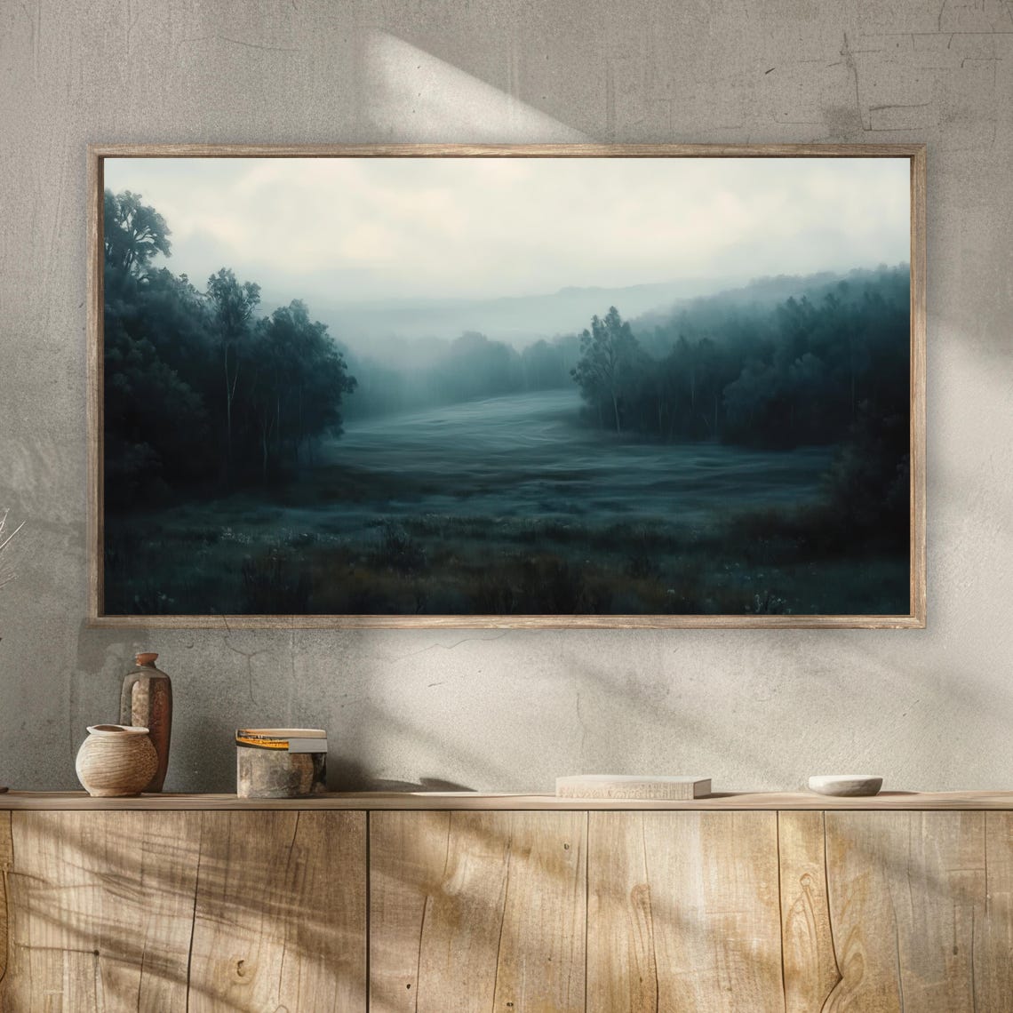 Everyday Frame Tv Art 4k Frame Tv Art Moody Landscape Painting Soft Muted Frame Tv Art Tv267 - Image 3
