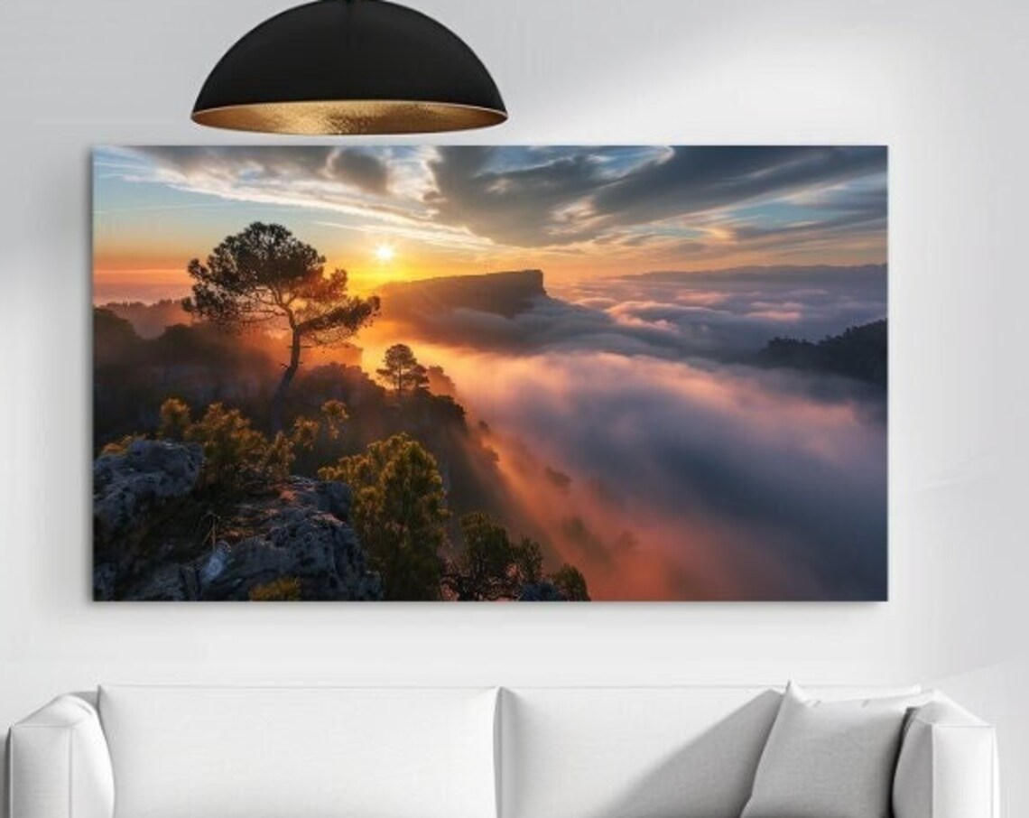Spain Nature I Landscape, Travel Poster Art Print