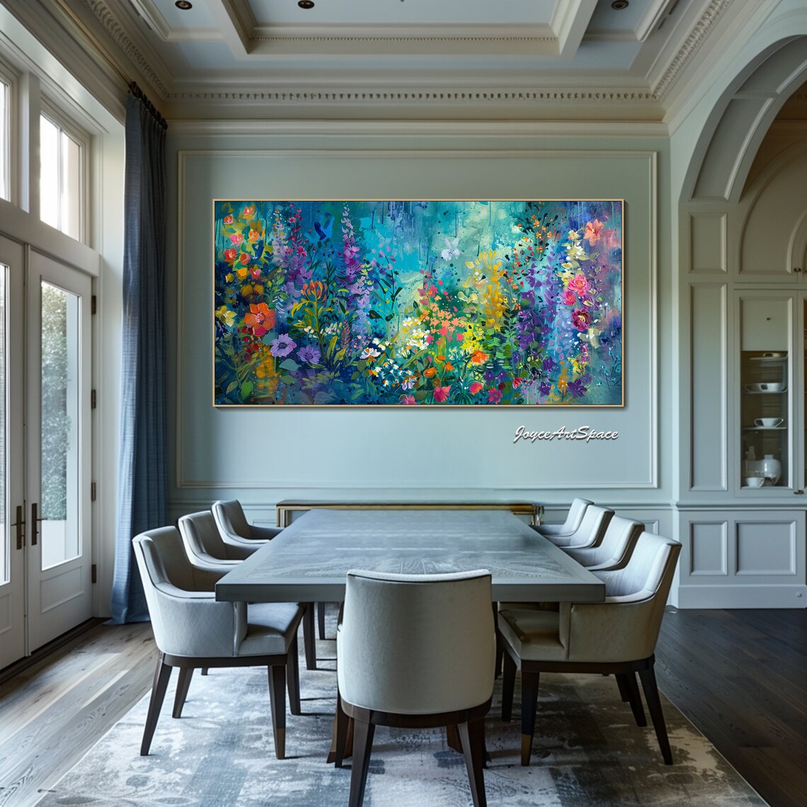 Abstract Flower Painting, Modern Floral Art Print - Image 4