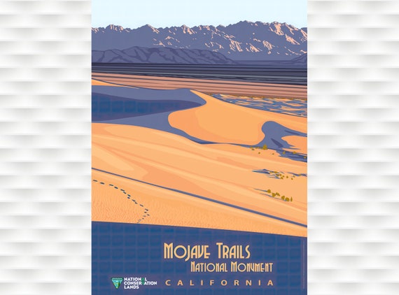 Mojave Trails National Monument Poster