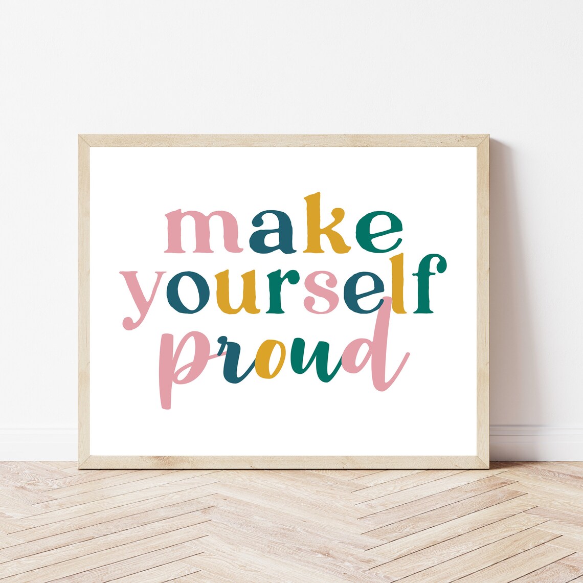 Boho Classroom Math Poster, Teacher Gift Print
