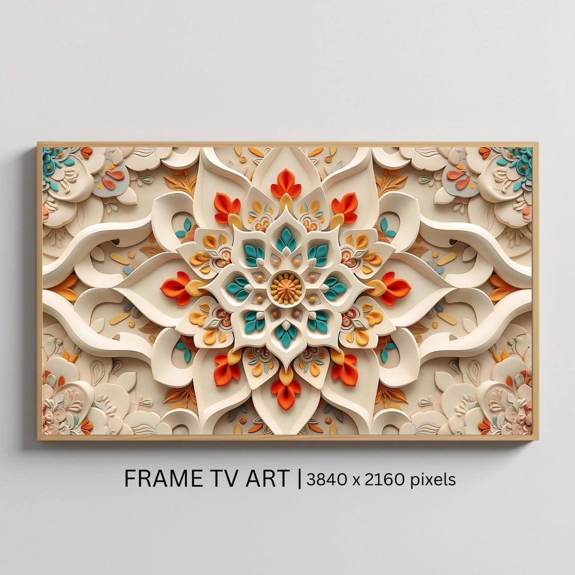 Islamic Mandala Art for Frame TV