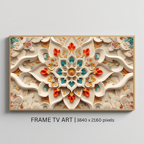 Islamic Mandala Art for Frame TV