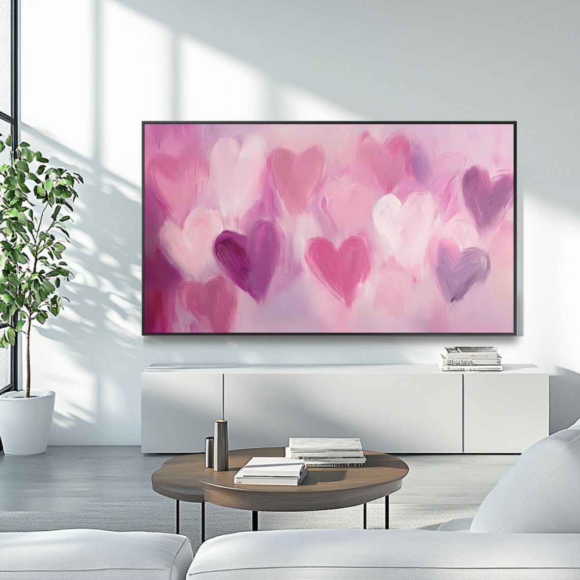 Valentines Day Heart Art, Romantic Roku Screensaver - Image 4