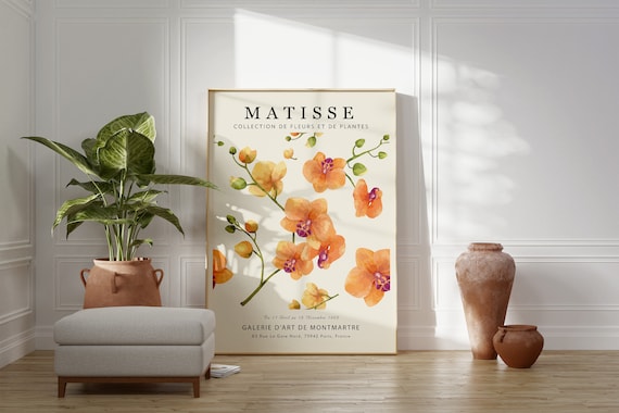 Matisse Flower Poster Flower Market Poster Matisse Print Tokyo Flower Printable Poster Matisse Plant Botanical Poster