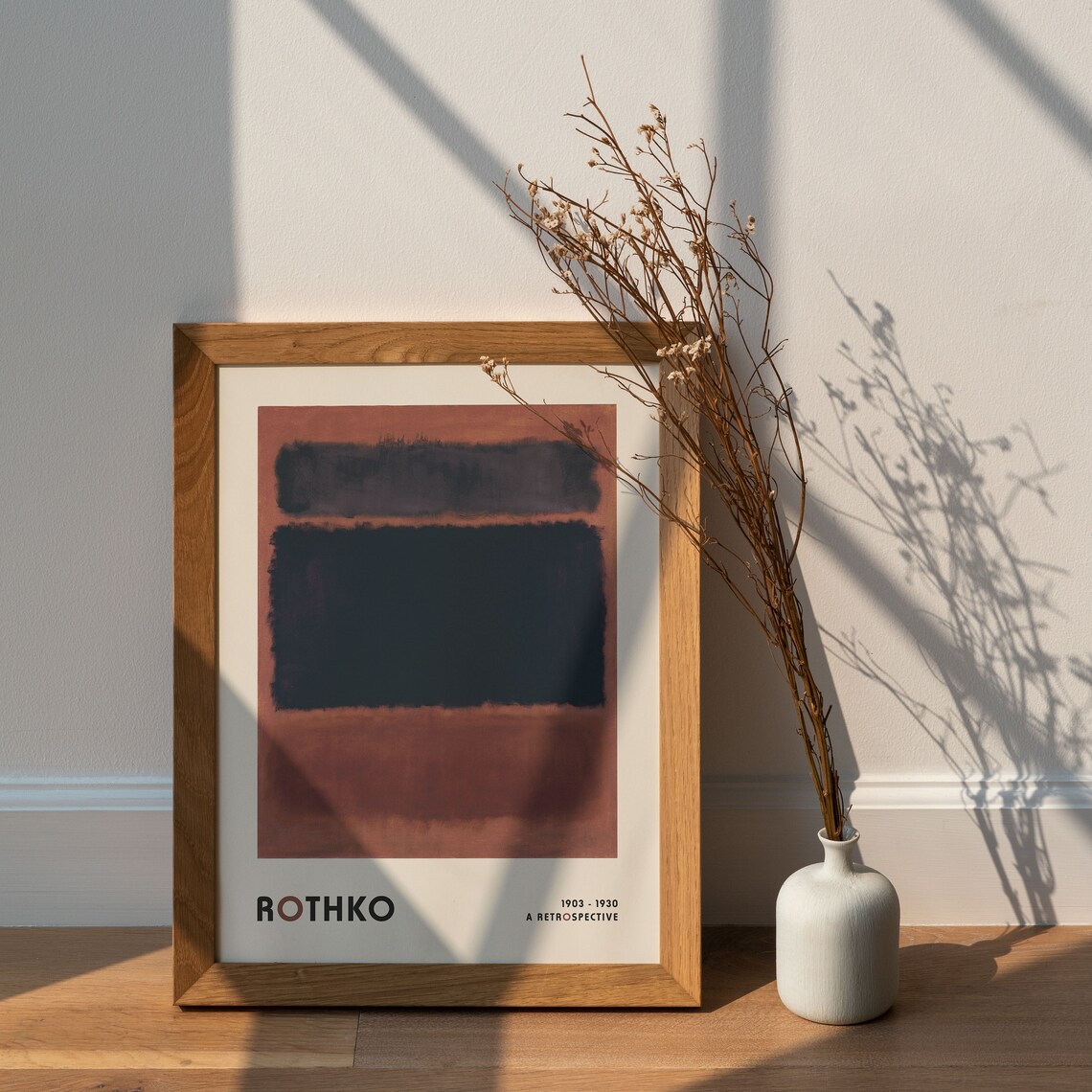 Mark Rothko Vintage Exhibition Poster, Art Print - Image 5