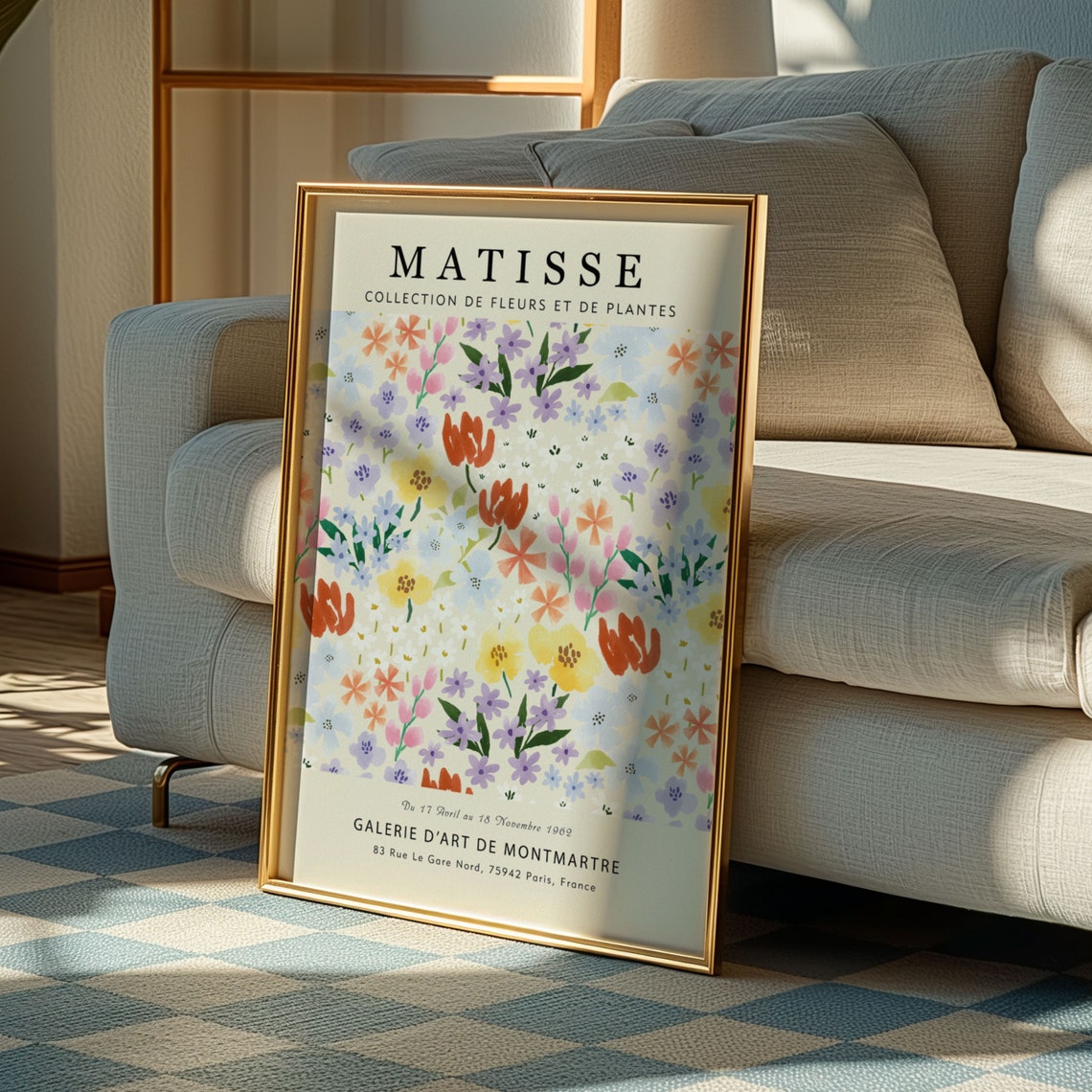Matisse Flower Botanical Poster Print - Image 3