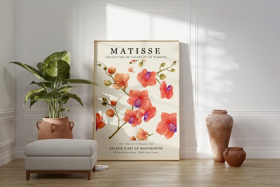 Matisse Flower Market Poster Print