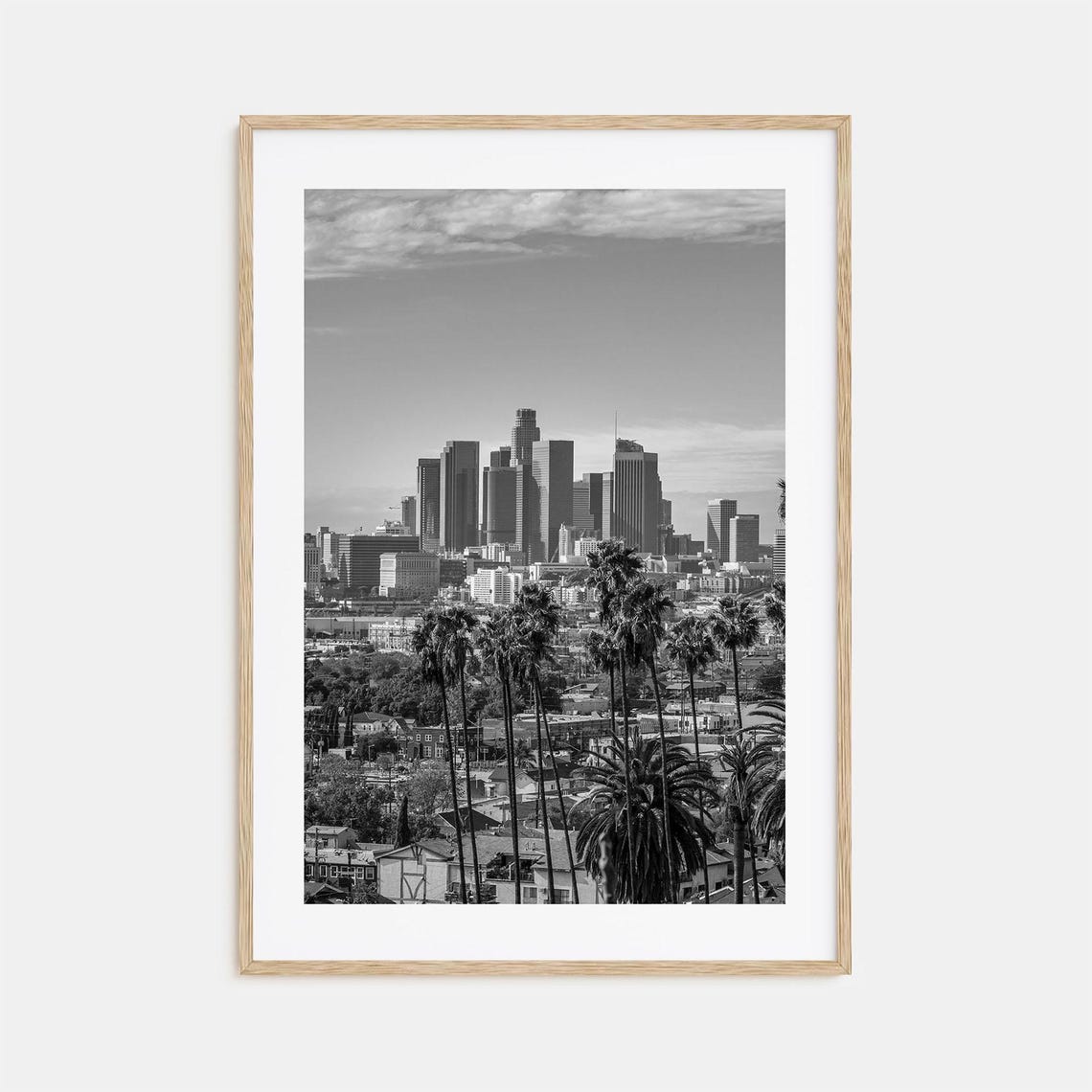 Los Angeles Photo Poster Print No 1 Los Angeles Black And White Wall Art Los Angeles Photography Los Angeles Travel Los Angeles Map