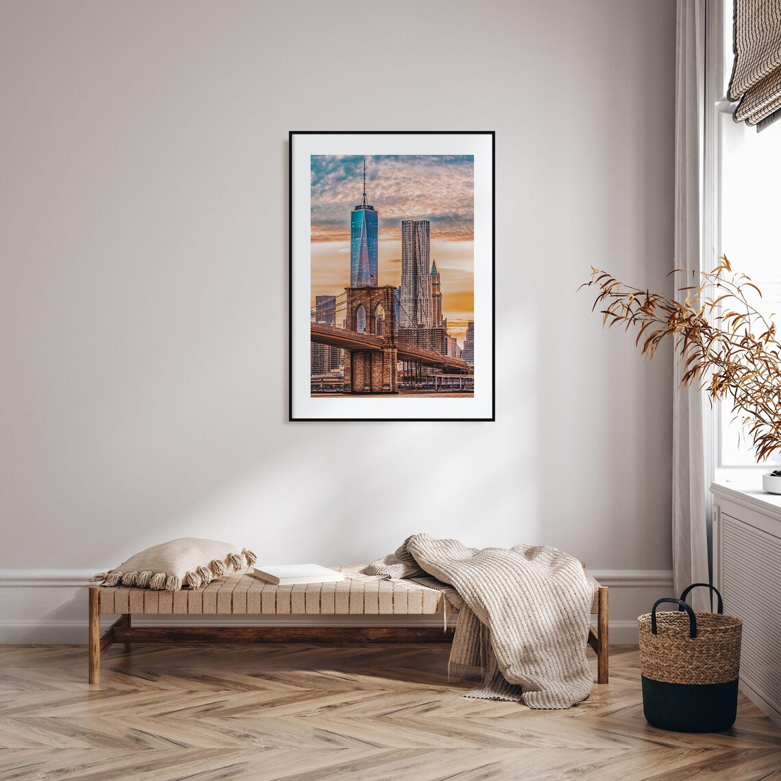New York City Colorful Travel Poster Print No. 7 - Image 2