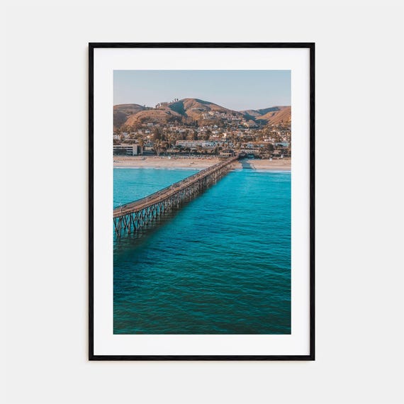 Ventura Colorful Travel Poster, City Map Art Print