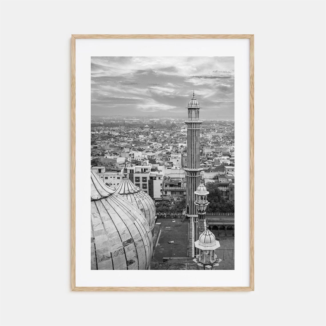 Delhi Photo Poster Print Delhi Black And White Wall Art Delhi Wall Photography Delhi Travel Delhi Map Poster