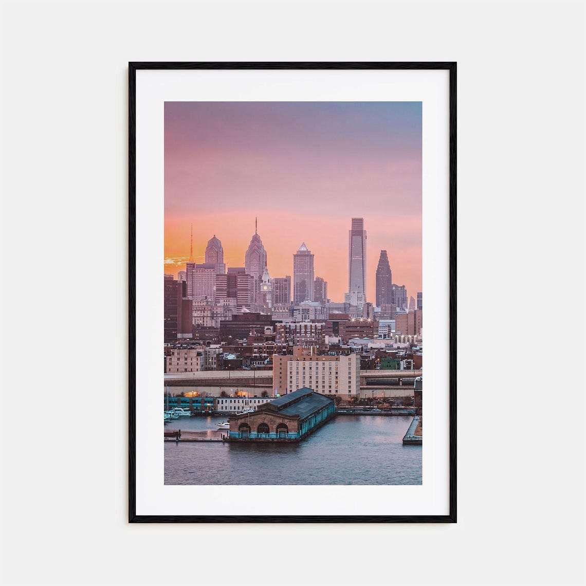 Philadelphia Colorful Poster Print No 2 Philadelphia Photo Art Decor Philadelphia Travel Print Philadelphia Street Map Poster City Map