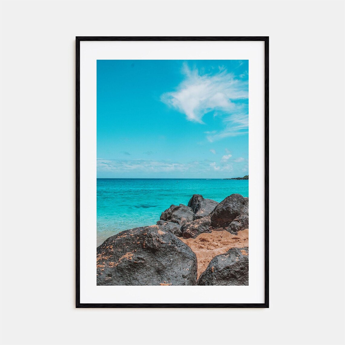 Haleiwa Travel Poster, City Map Wall Art Print