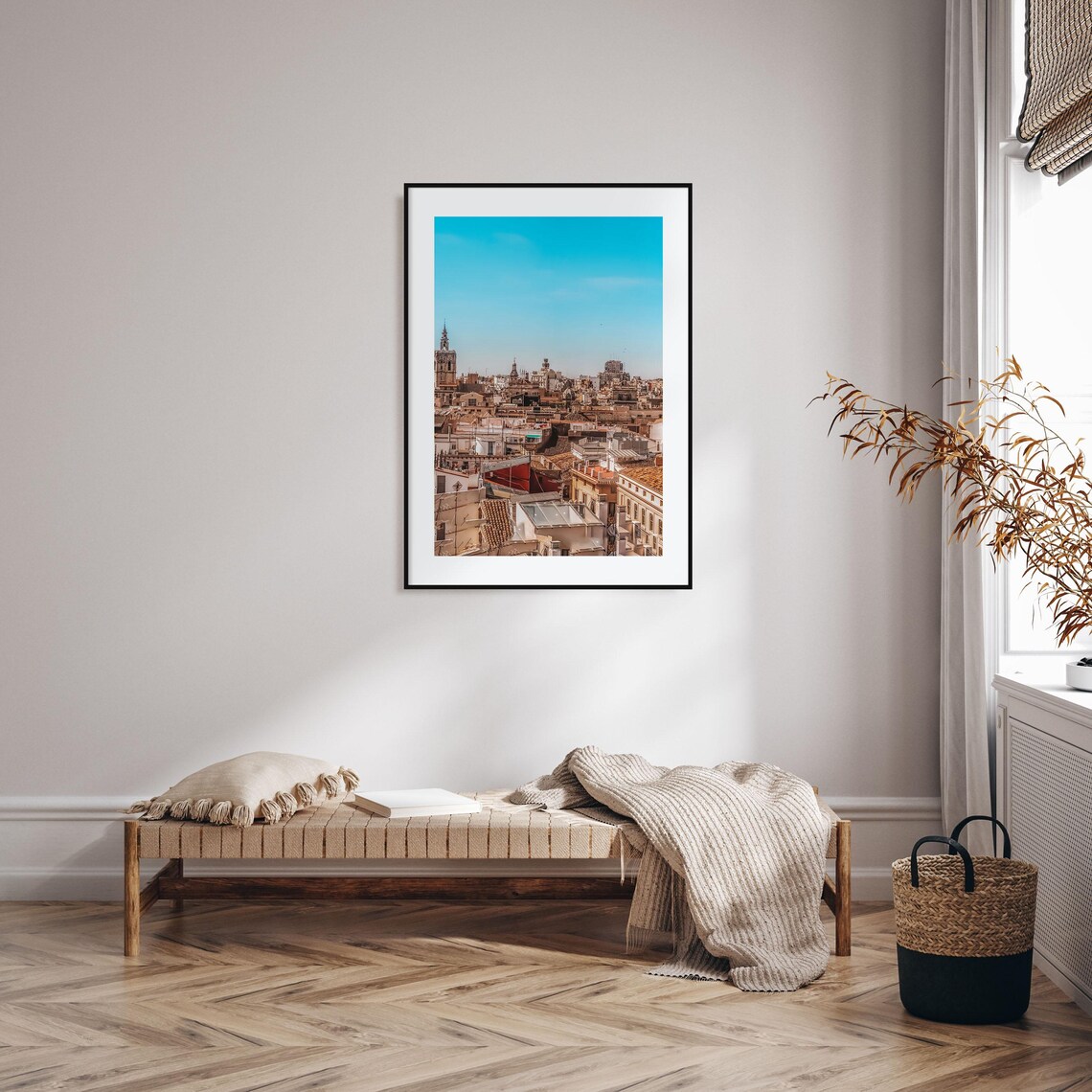 Valencia Travel Poster, Colorful City Map Print - Image 2