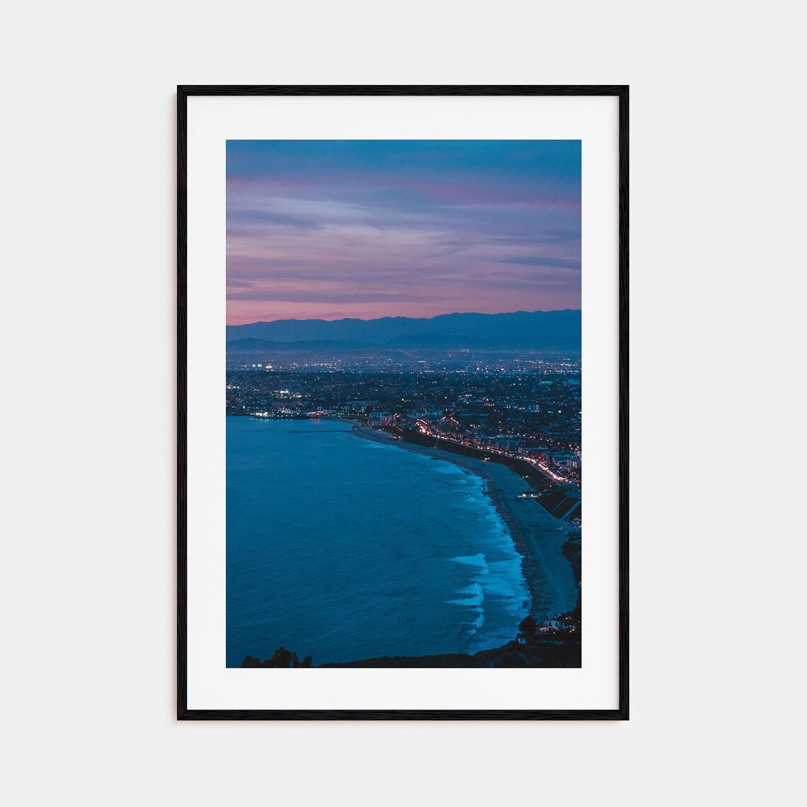 Redondo Beach Colorful Travel Poster Print No. 2