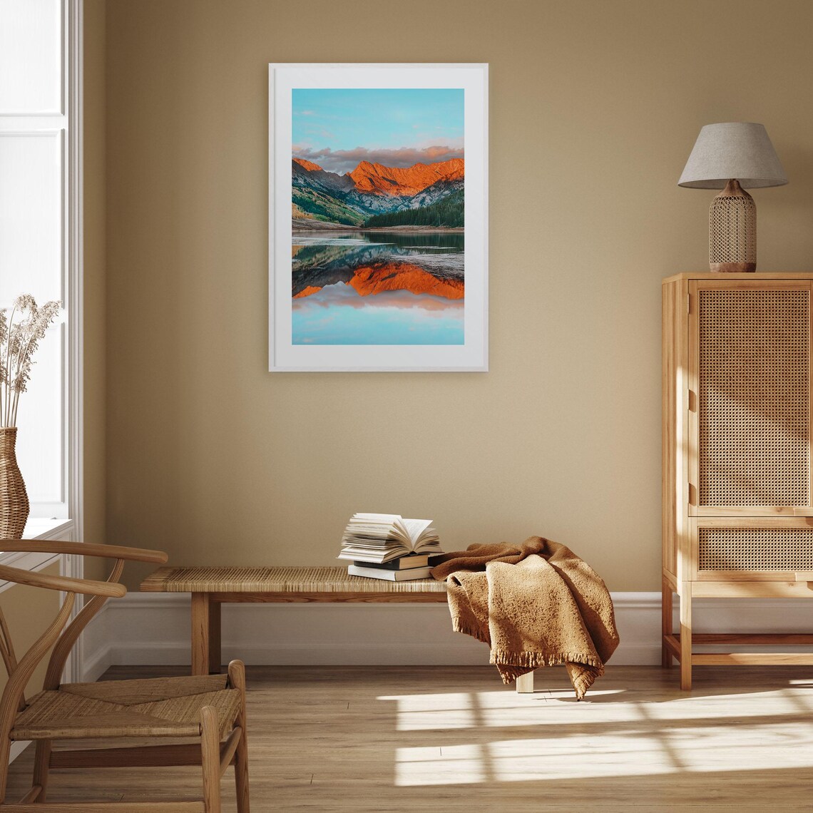 Vail Colorful Travel Poster, Street Map Art Print - Image 2
