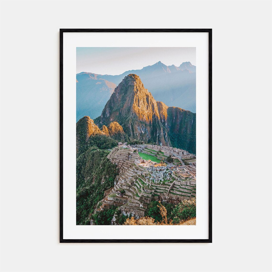 Peru Travel Poster, Colorful Street Map Art Print