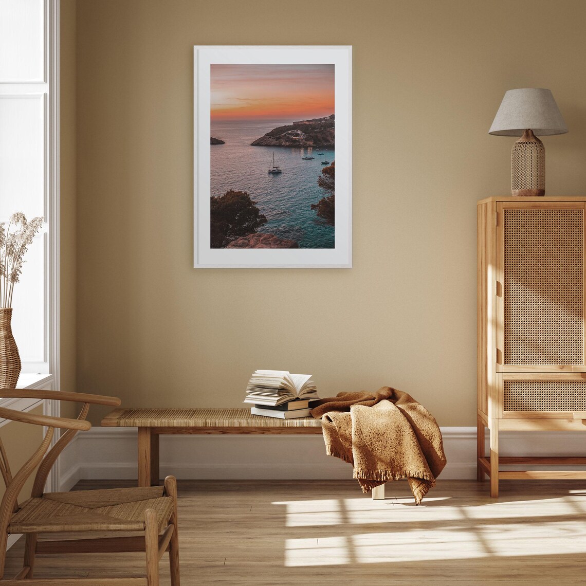 Ibiza Travel Poster, Colorful Street Map Wall Decor - Image 2