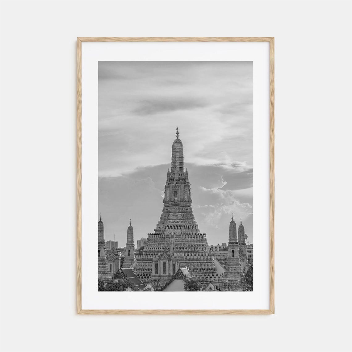 Thailand Photo Poster Print No 1 Thailand Black And White Wall Art Thailand Photography Thailand Travel Thailand Map Poster