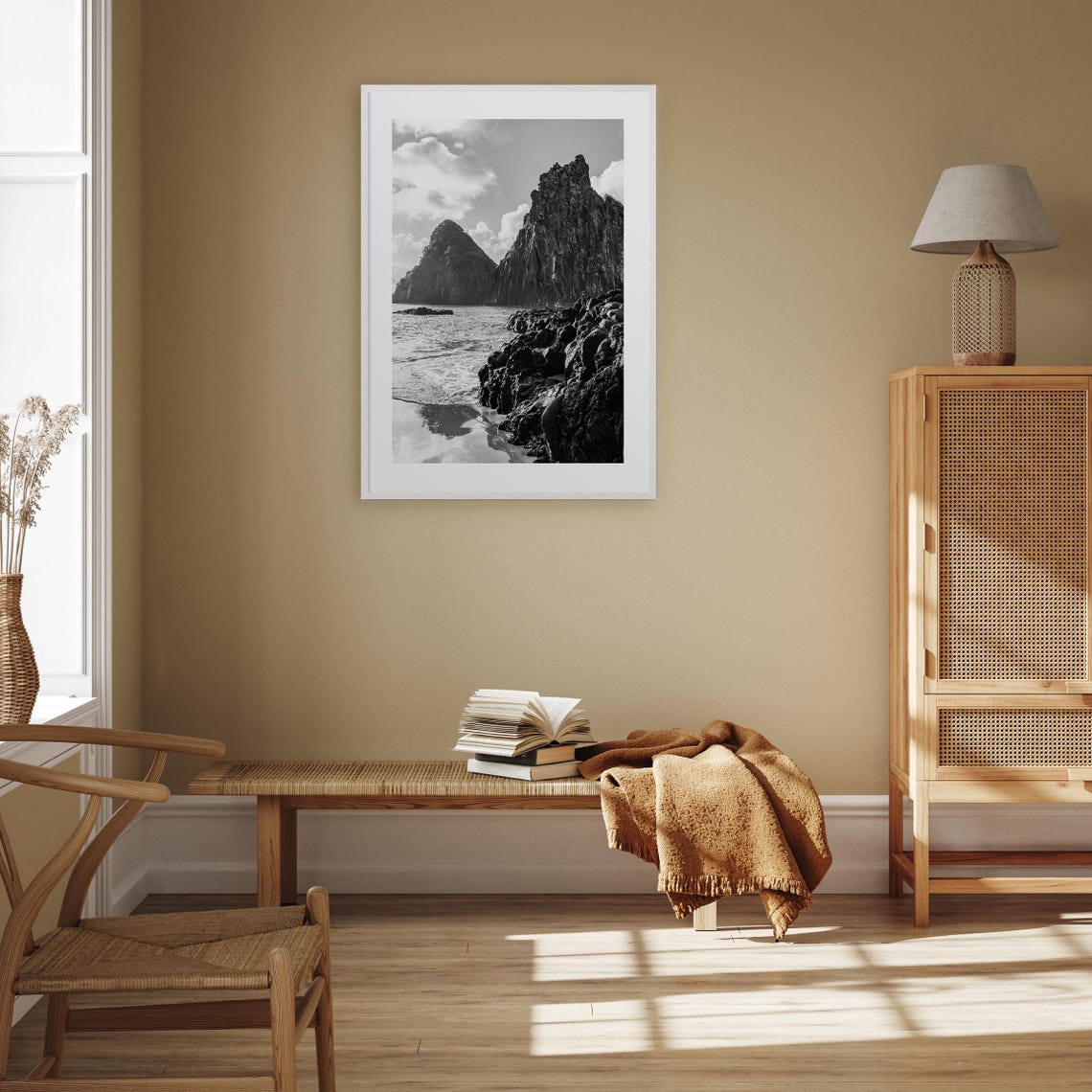 Brazil Photo Poster Print Brazil Black And White Wall Art Brazil Wall Photography Brazil Travel Brazil Map Poster - Image 3
