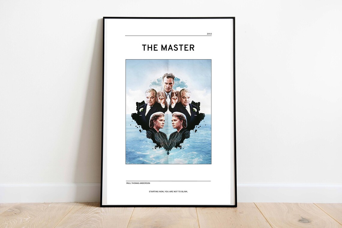 The Master Inspired Poster Print, Paul Thomas Anderson