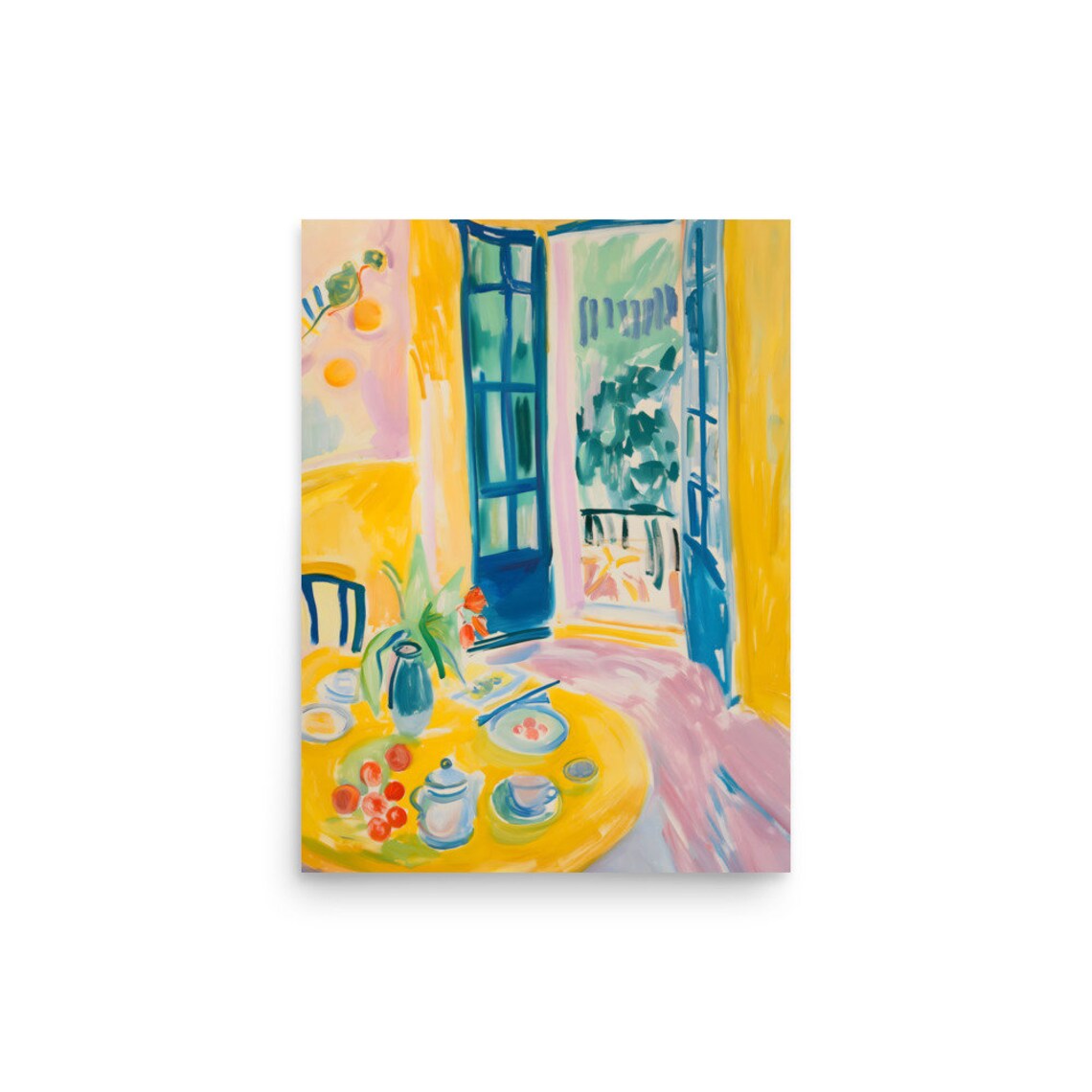 Henri Matisse Breakfast Room Art Print, Fauvism - Image 2